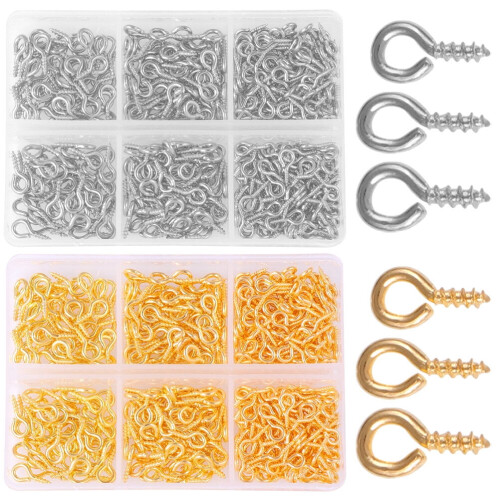 Professional Screw Eye Spike Threaded Hook Jewelry 2 Boxes