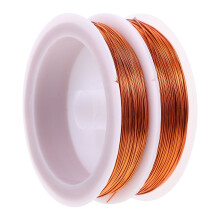 Colored Floral Wire for Necklace Making 2 Rolls