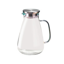 MOQIN Borosilicate Glass Teapot Stainless Steel Lid