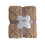 Plush Polyester Blanket Dark Brown 100x150 cm 1