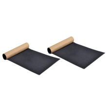 Supvox Black Abrasive Sandpaper for Skateboard 2 pcs