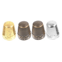 Hand Sewing Thimble Copper Assorted Colors 4 Pieces