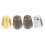 Hand Sewing Thimble Copper Assorted Colors 4 Pieces 1