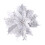 Glitter Hollow Leaf Ornaments Gold Silver Red 5 pcs 14 cm 1