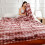 Reversible Fleece Throw Blanket Pink 55x79 Inch 1