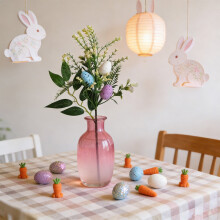 Easter Decorations Artificial Floral Stems with Leaves and