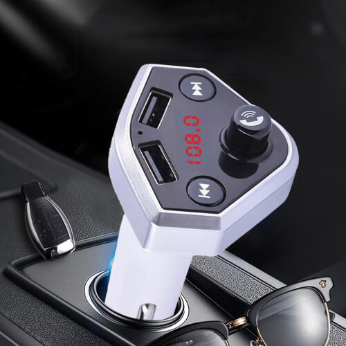 Car MP3 Player with Dual USB 3.1A Charging LED Screen Noise