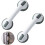 Shower Grab Bars Anti-Slip 12 inch 2-Pack 1