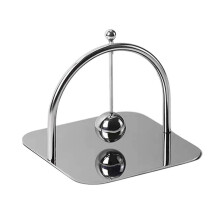 Napkin Holder with Weighted Arm Modern Napkin Rack Square Napkin Stand for Kitchen Countertop Dinning Table Picnics
