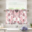 Pink Pig Kitchen Curtains Half Tier 27x36 Inch 1