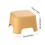 Tabouret en plastique empilable, mini et résistant à l'humidité. 3