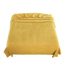Green Fleece Throw Blanket Soft Breathable 100x150cm