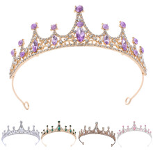 Women's Princess Tiara Crown with Rhinestones and Pin Fix
