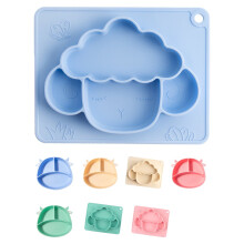 Silicone Baby Suction Bowl and Placemat Set BPA Free