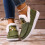 Mocassini da donna in tela, modello slip-on, comodi e foderati in pile. 2