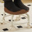 Kraftig rullpall brun ergonomisk sits 360 vridbar 3