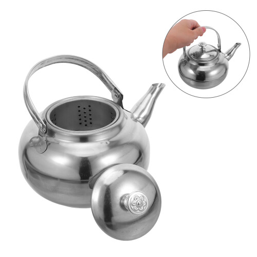 Stainless Steel Stovetop Tea Kettle with Infuser 16 cm