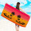 Serviette de plage en microfibre anti-sable 76 x 152 cm 7