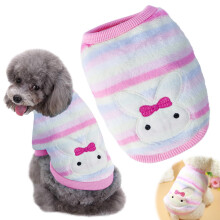 Girls Dog Sweaters Flannel Warm Small Dogs XXXS-XS