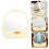Miroir sur pied jaune pour coiffeuse 7