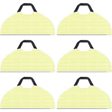 DISEN Mop Pads for Shark RV2610WA AV2610WA AI Ultra 6 Pcs