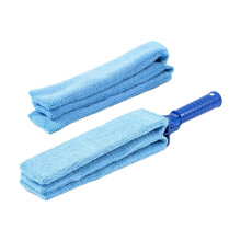 Brosse de nettoyage pour stores avec manchons en microfibre lavables (1 unité)