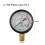 Y60 Water Pressure Gauge 0-1.6MPa for Pool Filter 2