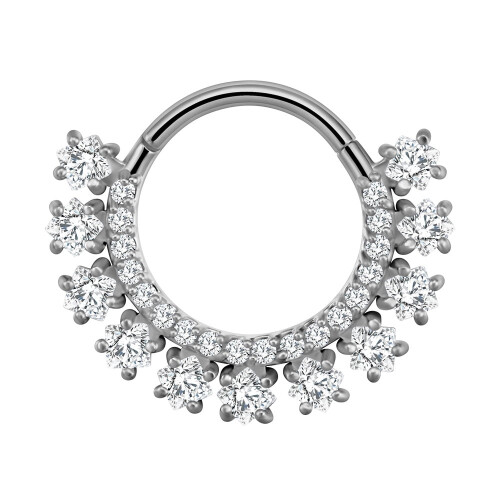 Titanium neusring met micro-zirkonia 2