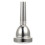Baritone Trombone Mouthpiece Silver-Plated Copper 1
