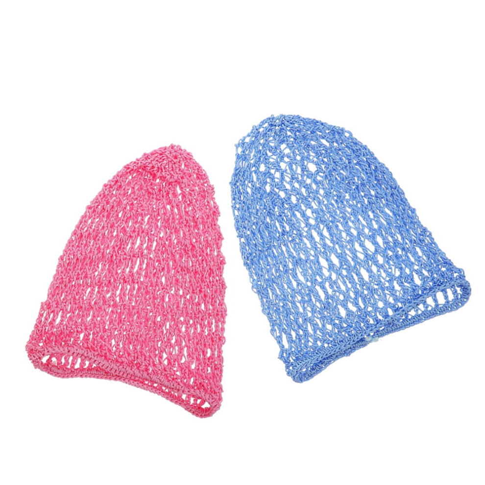 Supvox breathable crochet hair nets for sleeping 2 pcs