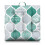 Square Yoga Pillow Boho Velvet 22 Inch 1