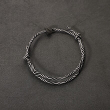 Car Window Breaker Bracelet with Tungsten Carbide Bead