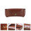 LEORX Glasses Case PU Material Soft Brown 1 Piece 1