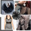 Black Stretch Net Fabric Polyester Spandex 5 Yards 6