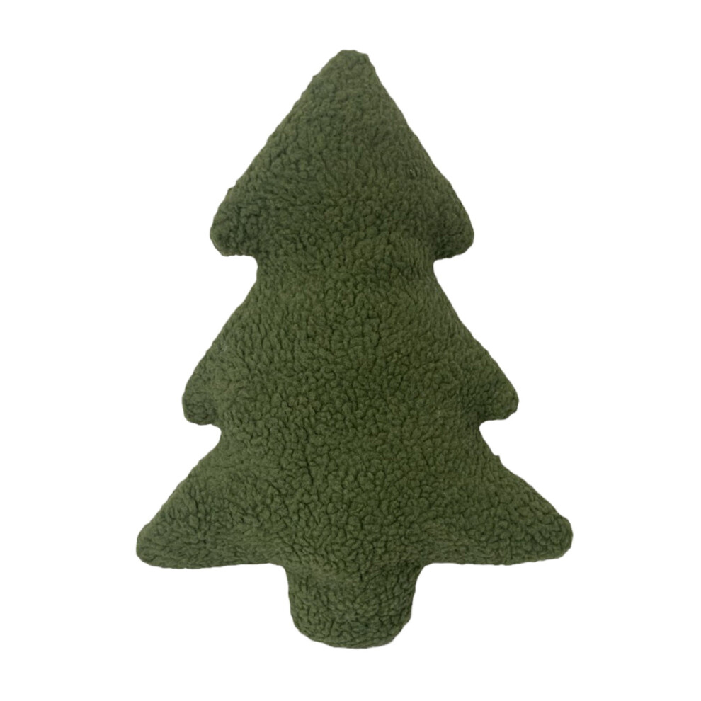 Christmas Tree Pillow Plush Decorative Throw Pillow 15.7 x