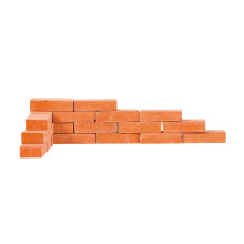 Planter Decorations Red Clay Simulated Bricks 20 Pcs