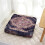 Štvorcový meditačný vankúš Boho Paisley 22x22 3