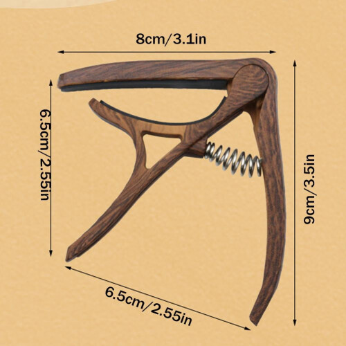 Nylon ABS Guitar Capo with Clamping and Protective Gasket 1