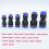 Pneumatic Reducer Fitting Straight Push-In 4-16 mm 8 mm to 2