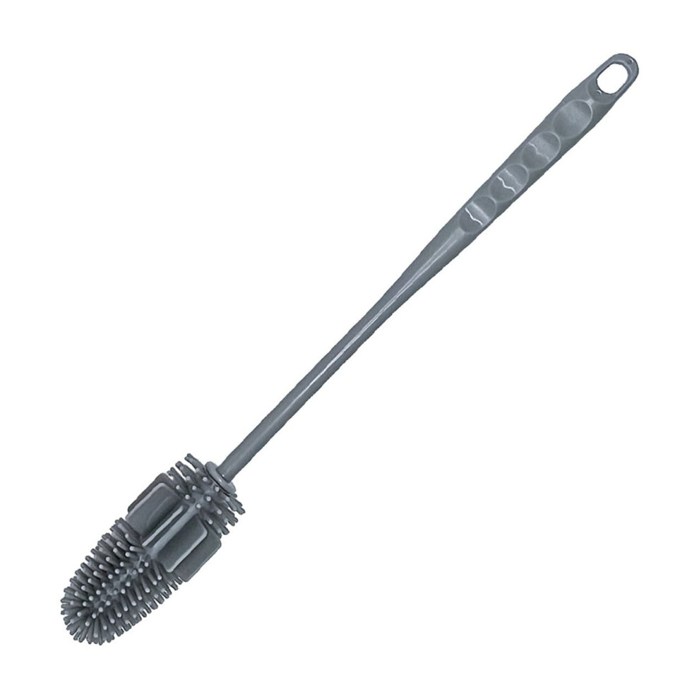 Silicone Bottle Cleaning Brush with 10.75-inch Handle