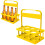 Portable Drink Carrier with Handle 6-Bottle Foldable 8