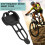 Capa protetora de silicone para sensor de cadência de bicicleta - leve e resistente à areia. 3
