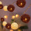 LED-ljusslinga i rotting med bollar, 3M, 20 bollar, USB-driven 6