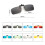 Γυαλιά ηλίου Polarized με κλιπς, αναδιπλούμενα για άνδρες και γυναίκες (2) 2