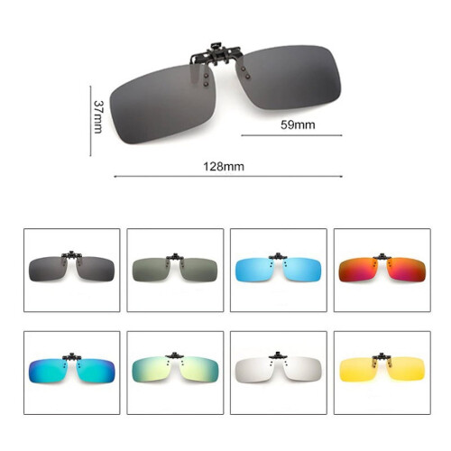 Γυαλιά ηλίου Polarized με κλιπς, αναδιπλούμενα για άνδρες και γυναίκες (2) 1