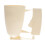 Distributeur de cupcakes en plastique beige (1 pièce) 4