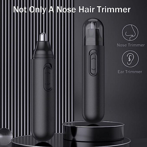 Rechargeable Ear Nose Hair Trimmer USB Waterproof 2