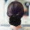 Αξεσουάρ μαλλιών Soimiss Black High Temp Silk για Messy Bun2 2