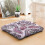 Almofada de Meditação Paisley Quadrada 22x22 polegadas 7