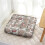 Almofada de meditação boho quadrada com estampa paisley (22x22 polegadas) 3